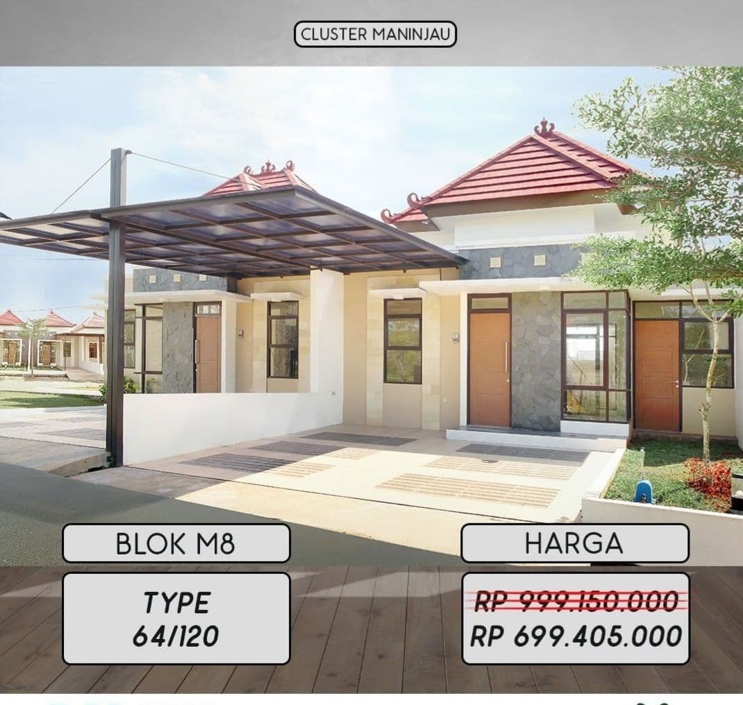 Serpong Suradita Cluster Maninjau