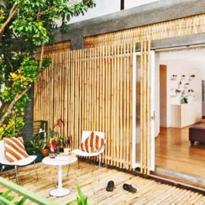 Rumah Bambu Modern