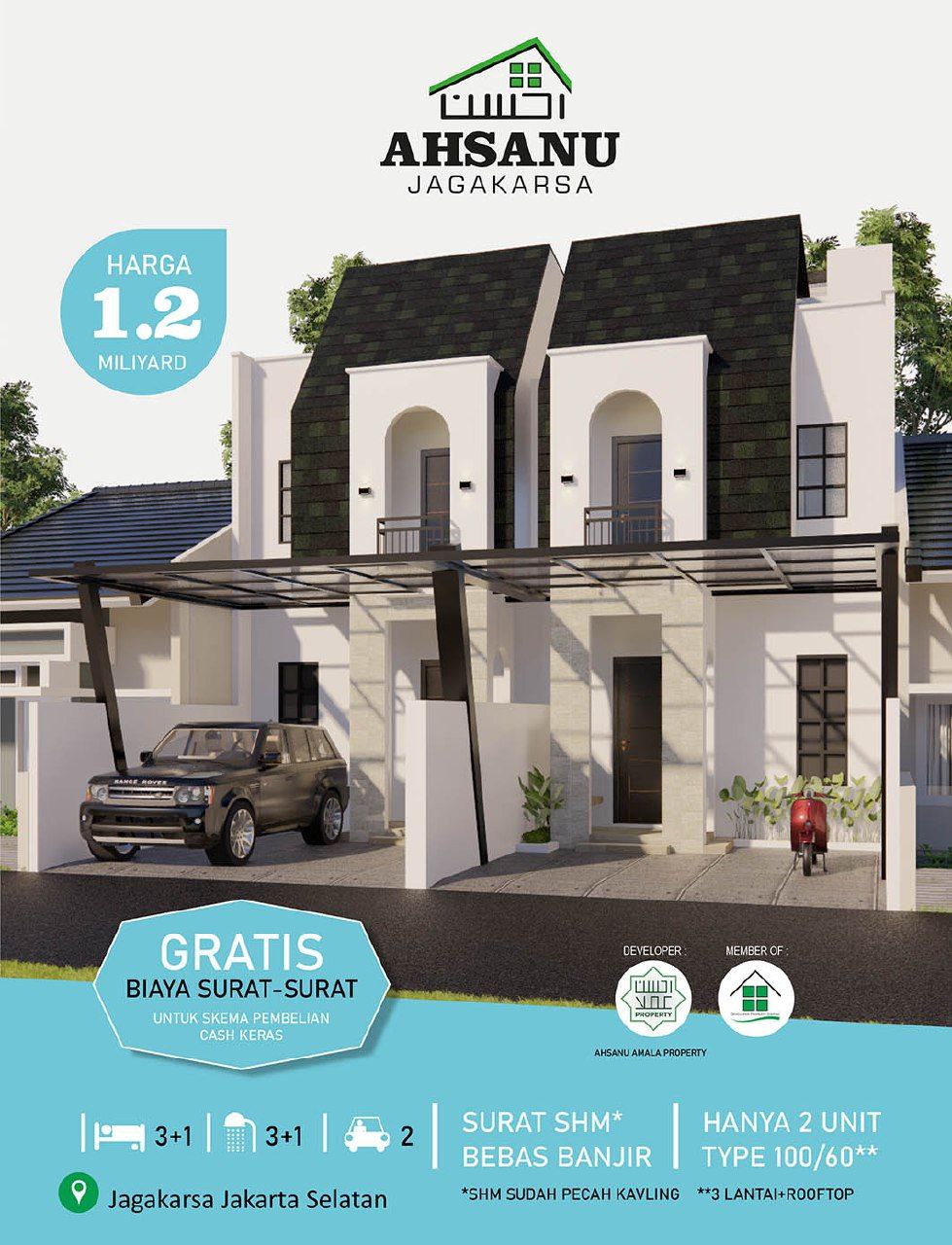 Rumah di Jakarta 4 Kamar