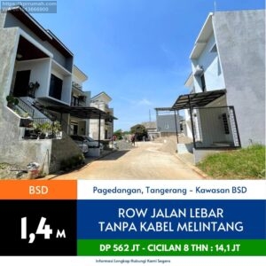 Rumah di BSD City Mutiara Serpong Pilihan Milenial