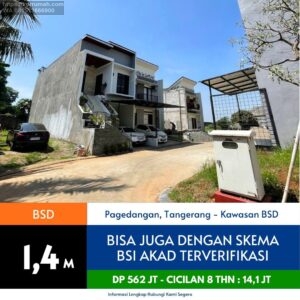 Rumah di BSD City Mutiara Serpong Pilihan Milenial